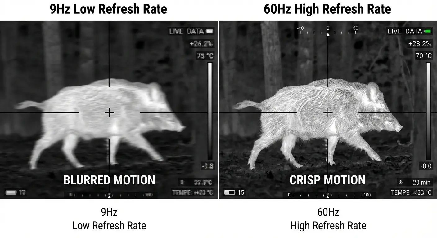 Thermal Refresh Rates Explained: 30Hz vs 50Hz vs 60Hz - NV Guide USA